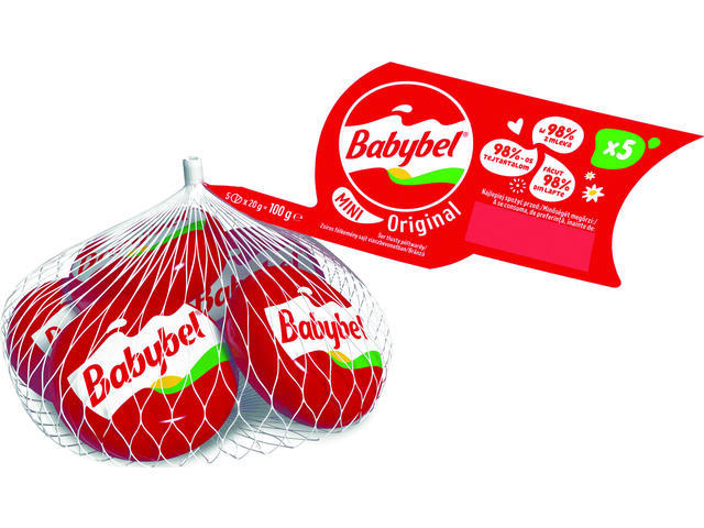 Mini branza topita Babybel 5P 100G