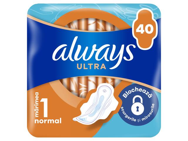 Absorbante Ultra Normal 40 bucati Always