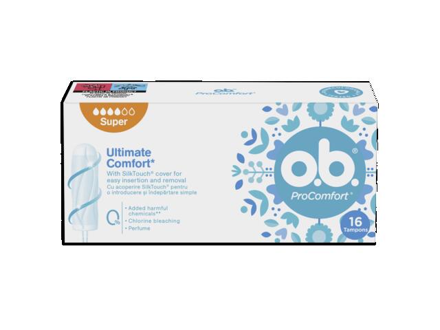 Tampoane Procomfort super 16 bucati O.B.