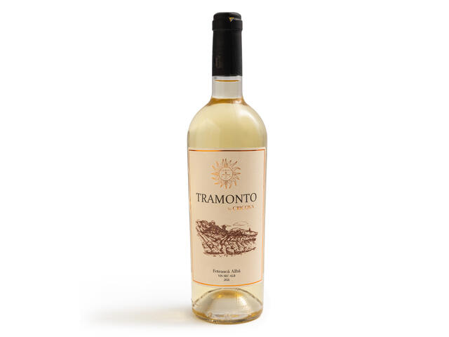 Vin alb sec, Tramonto Cricova, Feteasca Alba 0.75L