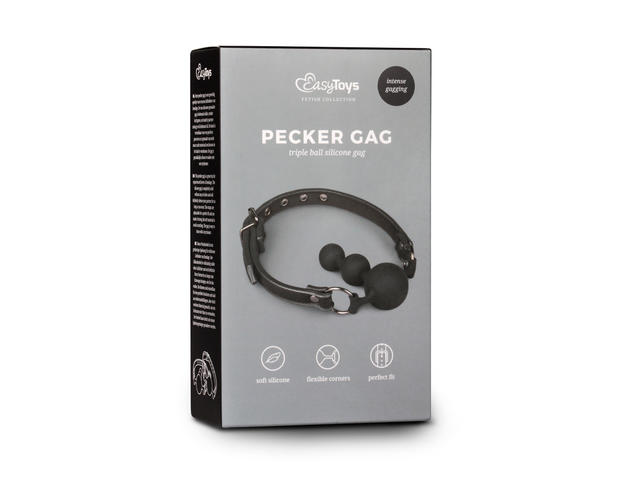 Calus De Gura EasyToys Pecker Gag Beaded