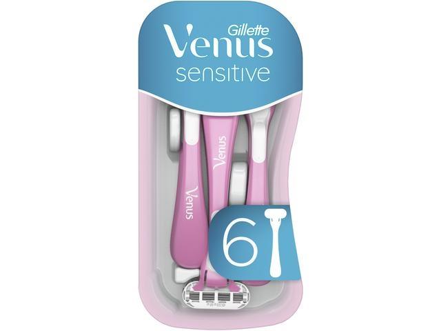 Aparate de ras de unica folosinta Gillette Venus Sensitive, 6 bucati