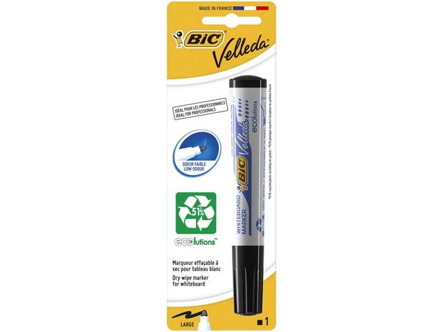 Marker Eco Velleda 1701 Negru Bl/1