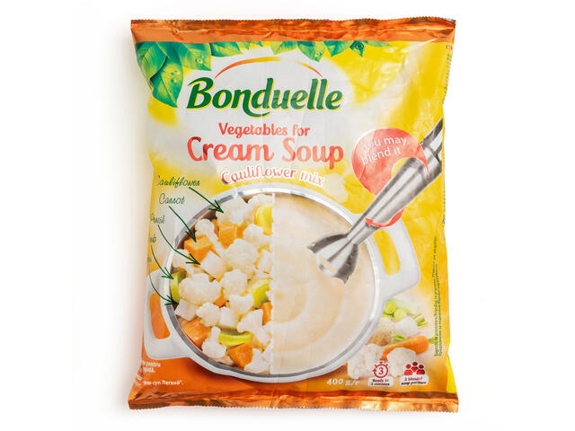 Amestec De Legume Pentru Supa Crema De Conopida Bonduelle, 400G