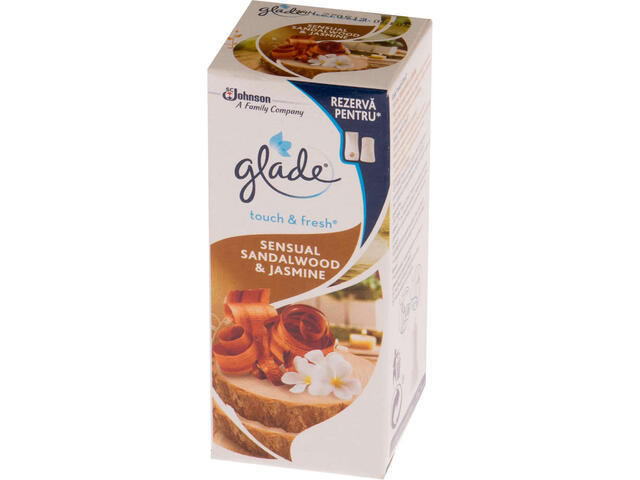 Glade Bali Sandalwood and Jasmine rezerva pentru odorizant automatic 10 ml