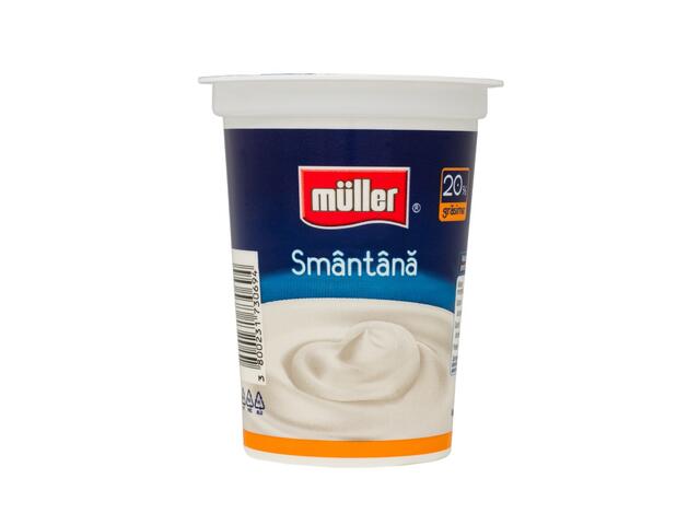 Smantana 20% grasime 375g Muller