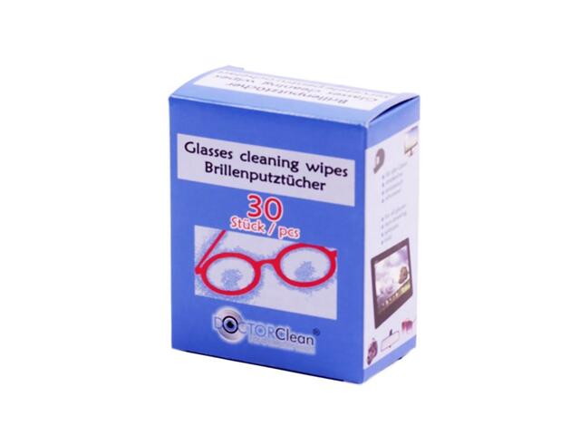 Servetele Dr. Clean pentru sters lentile, 30 de bucati