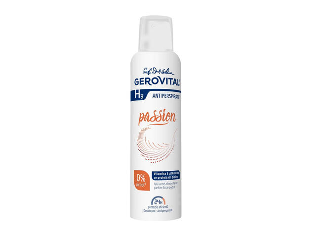 Deodorant antiperspirant Gerovital H3 Passion