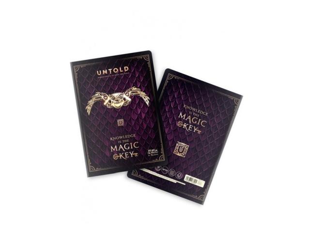 Caiet A4, 80 file, 70 g/mp, dictando, Herlitz The Magic of Untold