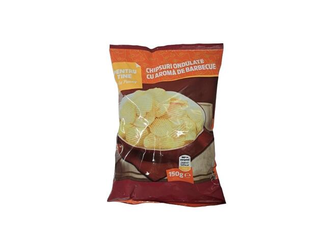 Pentru tine de la PENNY Chips aroma barbeque ond.150 g