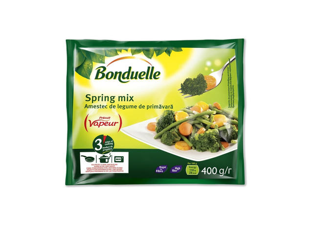 Amestec de legume spring mix vapeur Bonduelle, 400g