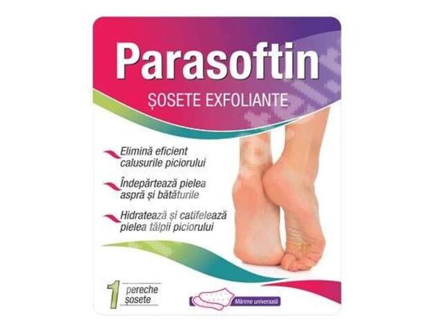 Parasoftin Sosete Exfoliante 1 pereche