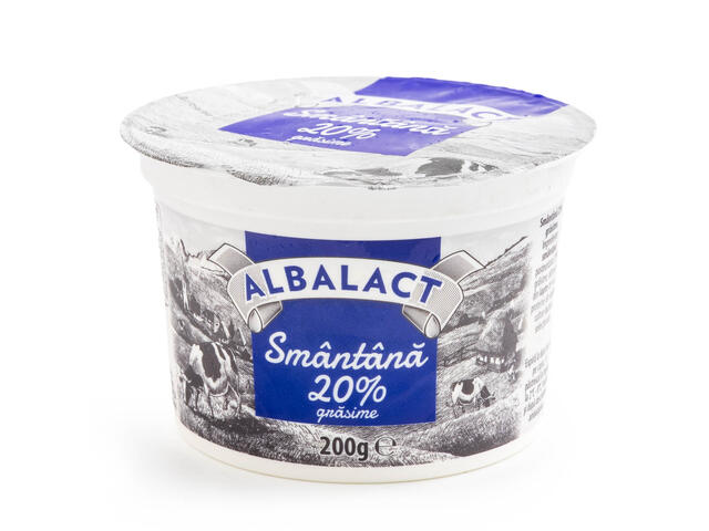 Smantana 20% Grasime Albalact 200 G