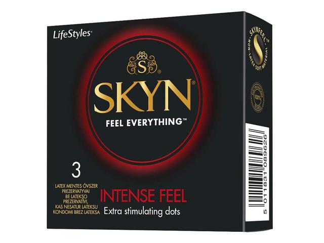 Prezervative Non-Latex SKYN INTENSE FEEL*3 buc