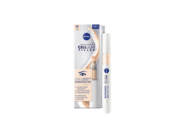 Corector Nivea Cellular 3In1 Pentru Zona Ochilor Nuanta Deschisa, 4 ML