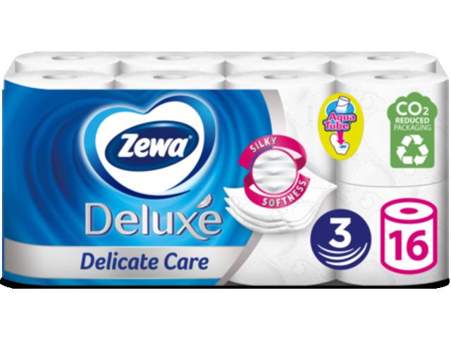 Hartie igienica Zewa Deluxe Delicate Care 3 straturi 16 role