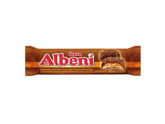 Albeni Biscuiti cu caramel, inveliti in ciocolata cu lapte 72g