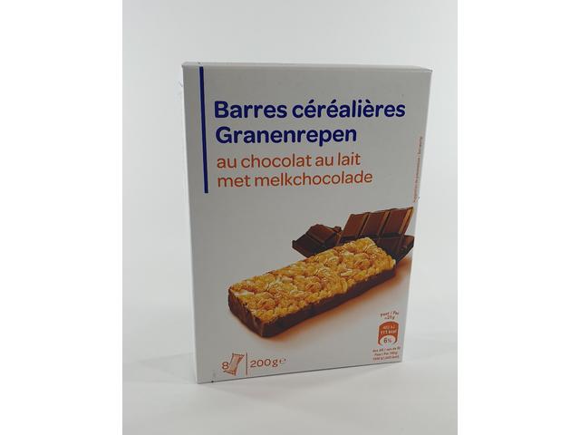 Batoane Cereale Invelite In Ciocolata 8 X 25 G Carrefour Discount