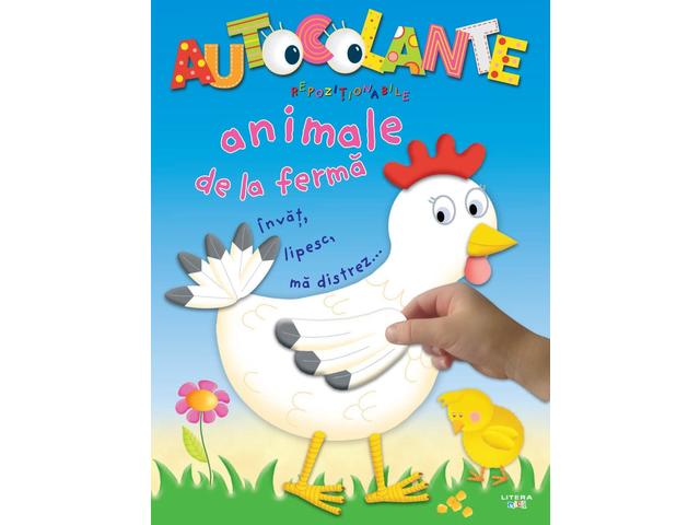 Animale de la ferma, Autocolante repozitionabile, reeditare