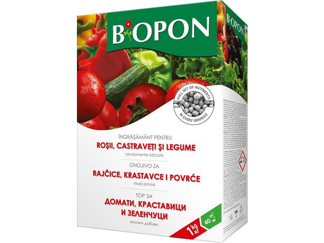 BIOPON ingrasamant pentru rosii, castraveti si legume 1kg