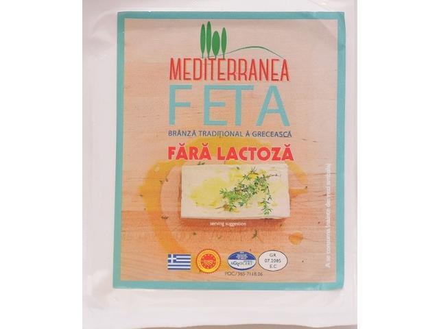 Mediterranea branza Feta fara lactoza 200 g