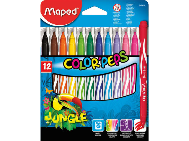 Carioca Maped color'peps 12/set jungle