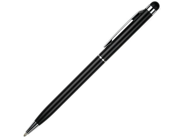 Stylus SmartGSM Touch Pen Universal cu Pix, Negru