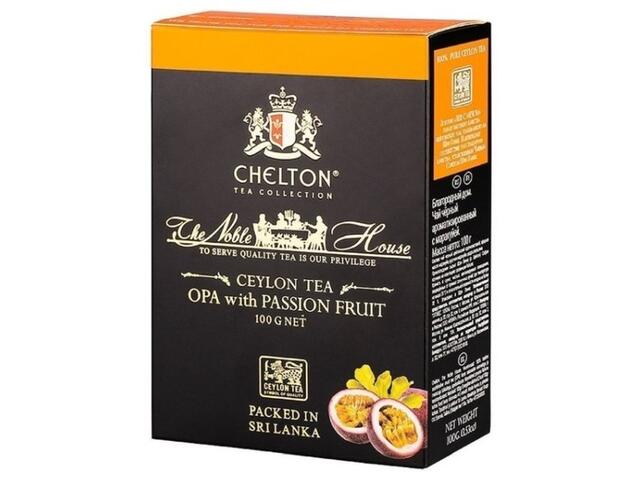 Ceai negru Chelton Noble House, OPA Passion Fruit, 100 g