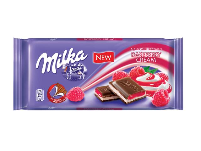 Milka Ciocolata zmeura 100 g