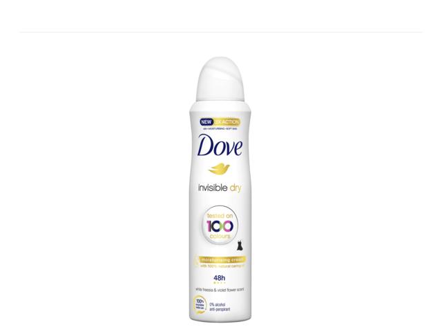 Antiperspirant Deo Dove Invisible Dry 250Ml