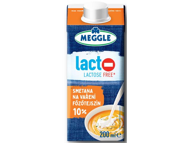 Smantana de gatit fara lactoza 10% grasime 200 ml Meggle