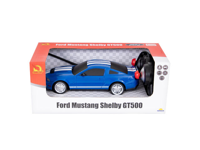 Masina cu telecomanda, Suncon, Ford Mustang Shelby GT500, 1:24, Albastru