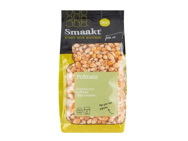 Porumb pentru popcorn BIO Smaakt 400g