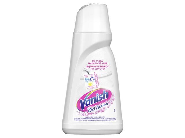 Solutie pentru indepartarea petelor Vanish White, 1L