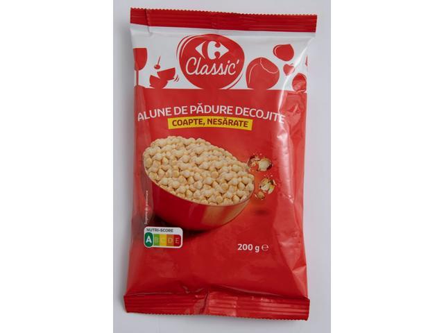 Alune Decojite Coapte Fara Sare 200G Carrefour Clasic