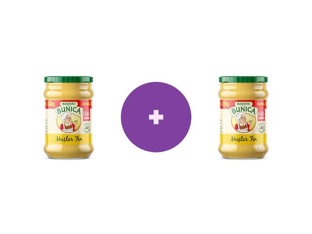 Mustar Bunatati De La Bunica Fin 300G, Al 2-lea -50%