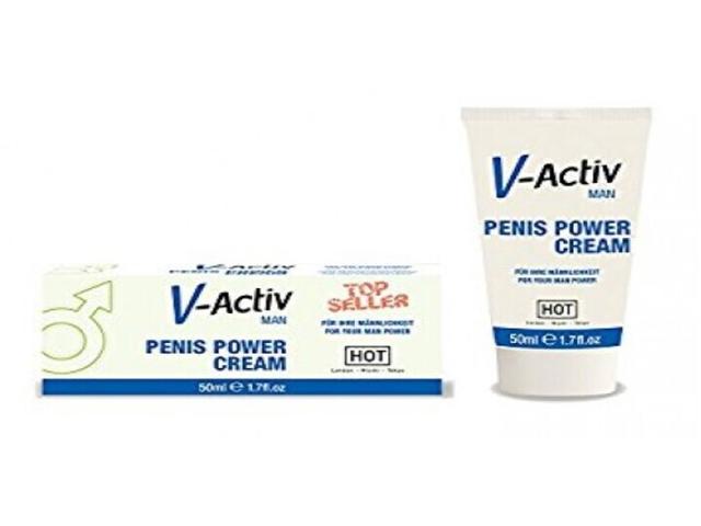 Crema pentru erectie v-activ penis power