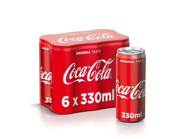 Coca-Cola Gust Original 6X0.33L DOZA