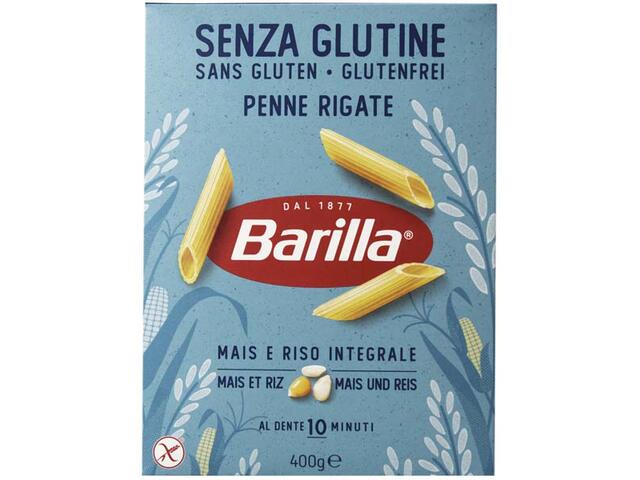 Paste scurte Fara Gluten Penne Rigate Barilla, 400g