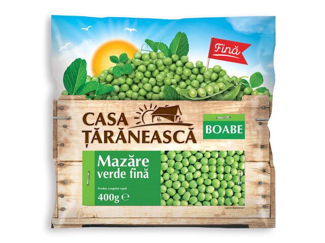 Mazare verde fina congelata 400g Casa Taraneasca