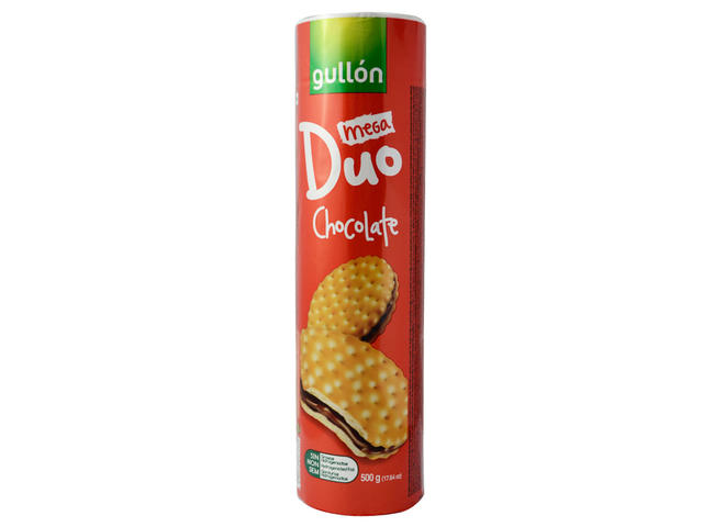 Biscuiti simpli Gullon cu crema de ciocolata 500 g