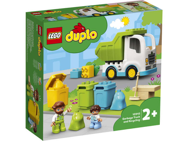 LEGO Duplo Town Autogunoiera si reciclare 10945