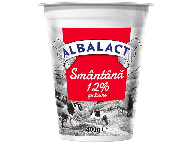 Smantana 12% grasime 400 g Albalact