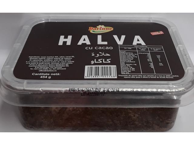 Halva cu cacao Darinne, 454 g