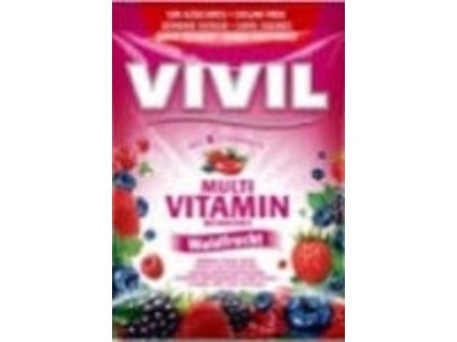 VIVIL CremeLife bomboane fructe de padure si vitamine fara zahar 110 g