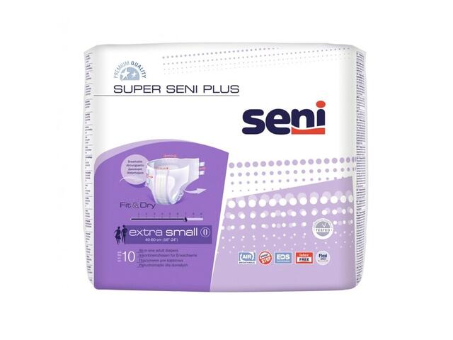 SENI SCUTECE ADULTI PLUS EXTRA SMALL 10 BUCATI