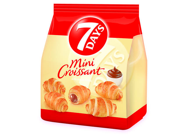 7Days Mini croissante cacao 185 g