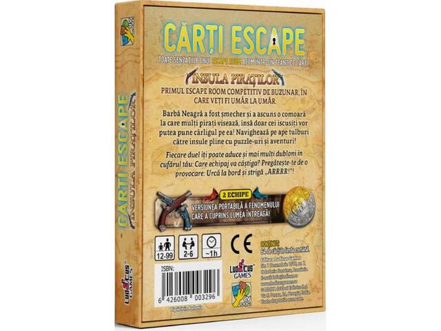 Joc - Carti Escape - Insula piratilor
