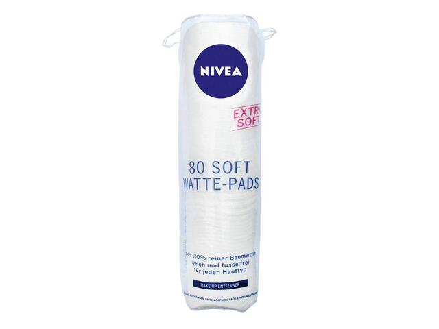 Dischete pentru demachiere Nivea Extra Soft, 80 bucati