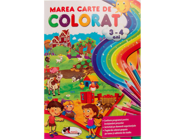 Marea Carte De Colorat 34 Ani